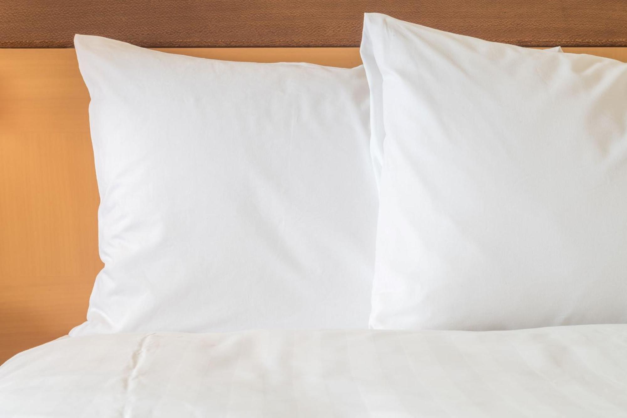 Intercontinental Johannesburg Or Tambo Airport Hotel By Ihg Kempton Park Eksteriør billede Two pillows on a bed